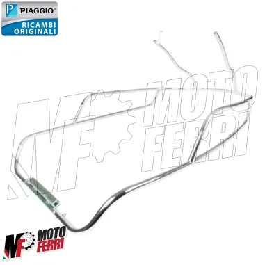 MF7995 Paraurti Posteriore Perimetrale Cromato Originale Vespa GTS 300 2003/2022
