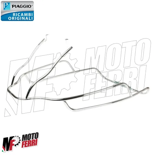 MF7995 Paraurti Posteriore Perimetrale Cromato Originale Vespa GTS 300 2003/2022