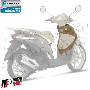 MF7996 Carena Scudo Interno Beige Originale Piaggio Liberty iGet 50 125 150