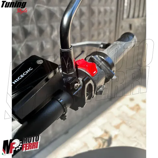 MF7997 Gancio Porta Casco Borsa Yamaha MT10 MT09 MT07 MT03 MT125 Nero CNC