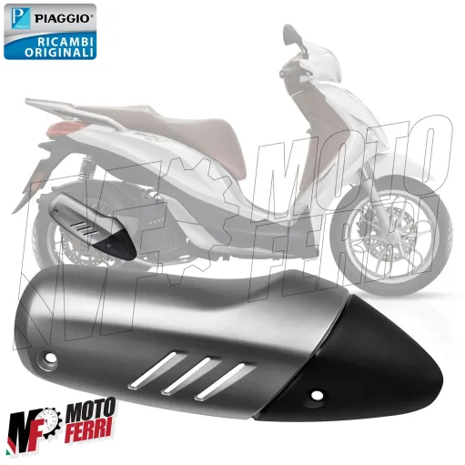 MF5670 Protezione Griglia Marmitta Originale Piaggio Medley 125 150 (2016/2019)