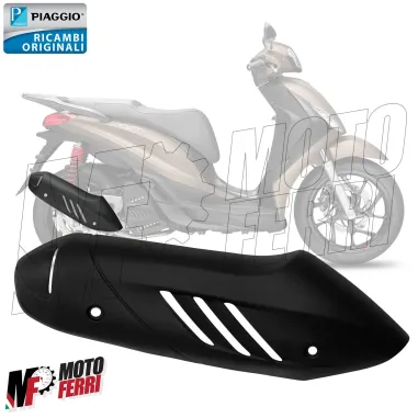 MF5678 Protezione Griglia Marmitta Originale Piaggio Medley 125 150 (2016/2019)