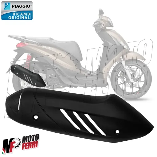 MF5678 Protezione Griglia Marmitta Originale Piaggio Medley 125 150 (2016/2019)