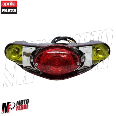 MF8009 Stop con Frecce Rosso Baroque Aprilia Scarabeo 50 100 / DiTech 2001-2006