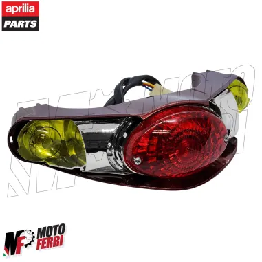 MF8009 Stop con Frecce Rosso Baroque Aprilia Scarabeo 50 100 / DiTech 2001-2006