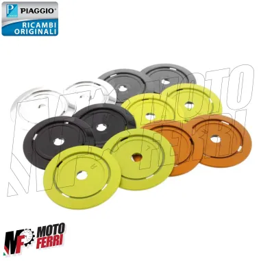 MF8014 Kit Placche Nottolini Colorati per Visiera Casco Vespa VJ