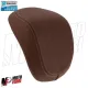 MF8021 Cuscino in Pelle Marrone Tabacco Bauletto 32Lt Originale Vespa Primavera