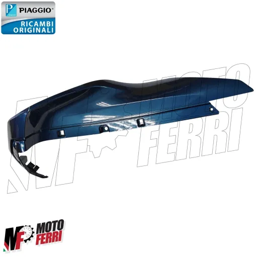 MF6127 Carena Pedana Tunnel Sinistro Blu Shiny Met Piaggio Beverly 300 400 HPE