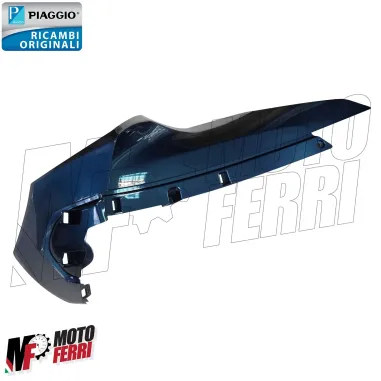 MF6127 Carena Pedana Tunnel Sinistro Blu Shiny Met Piaggio Beverly 300 400 HPE