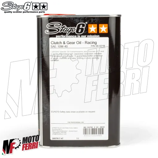 MF8036 Kit Stage6 Frizione 5 Dischi R/T Molle Olio Guarnizione Minarelli AM6