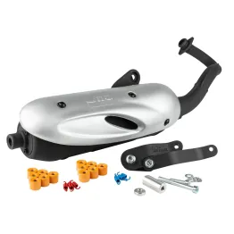 MF0033 Marmitta Sito Motore Piaggio NRG MC2 Extreme Aprilia Scarabeo Street 2T