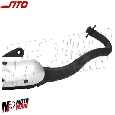 MF0033 Marmitta Sito Motore Piaggio NRG MC2 Extreme Aprilia Scarabeo Street 2T