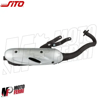 MF0033 Marmitta Sito Piaggio Liberty Zip ET2 LX Gilera Runner SP Typhoon 50 2T