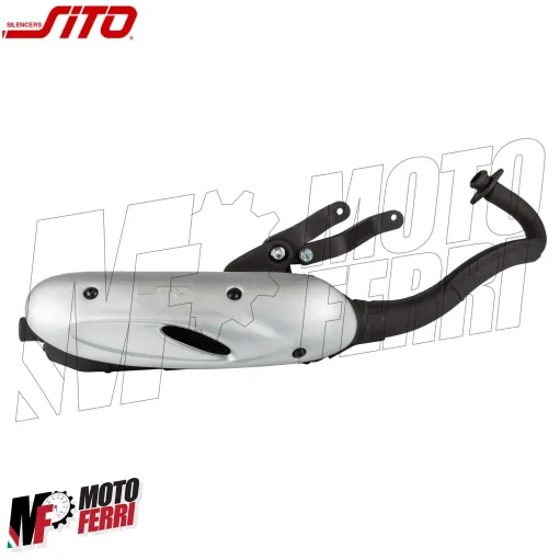 MF0033 Marmitta Sito Piaggio Liberty Zip ET2 LX Gilera Runner SP Typhoon 50 2T