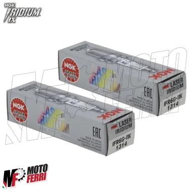 MF8047 Kit 2 Candela Candele IFR6G-11K NGK IRIDIO Honda X-ADV 750 da 2017 a 2024
