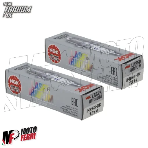 MF8047 Kit 2 Candela Candele IFR6G-11K NGK IRIDIO Honda X-ADV 750 da 2017 a 2024