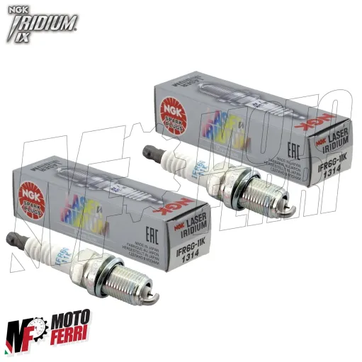 MF8047 Kit 2 Candela Candele IFR6G-11K NGK IRIDIO Honda X-ADV 750 da 2017 a 2024