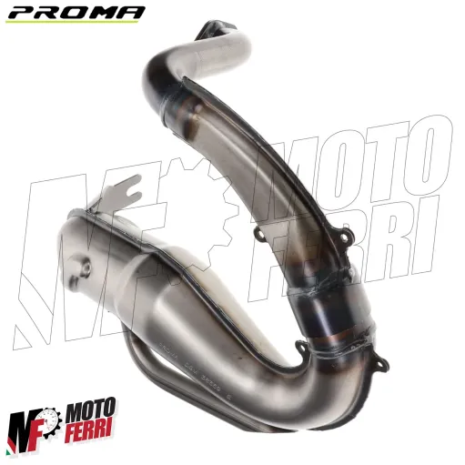 MF1073 Marmitta Proma Vespa 50 PK S XL N V Rush FL FL2 Motore Corsa Corta