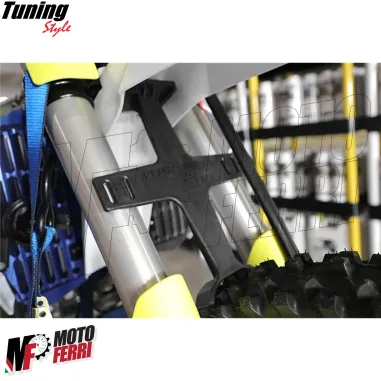 MF4628 Blocco Forcella Cross Enduro Motard per Trasporto Altezza 270 mm