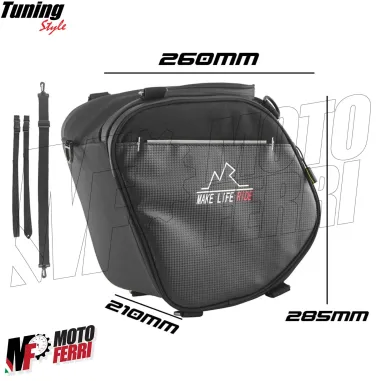MF3392 Borsa Tunnel Universale Scooter TMax XMax X-ADV Forza Beverly MP3 AK550