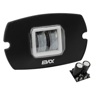 MF8046 Fanale Faro anteriore EVOK Led Vespa 50 Special 6V - 12V con convertitore