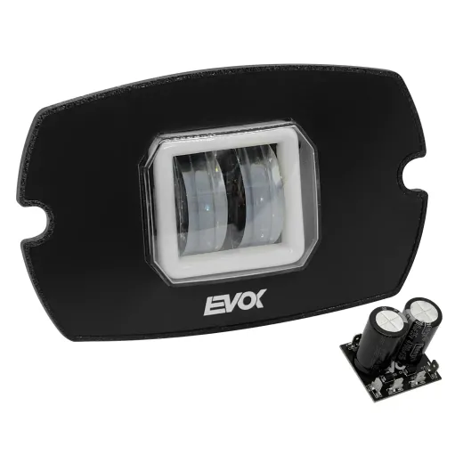 MF8046 Fanale Faro anteriore EVOK Led Vespa 50 Special 6V - 12V con convertitore