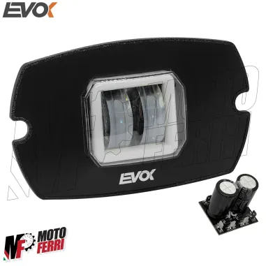 MF8046 Fanale Faro anteriore EVOK Led Vespa 50 Special 6V - 12V con convertitore