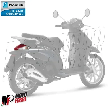 MF8071 Fanale Stop Posteriore Originale Piaggio Liberty MOC 50 125 150 2009/2014