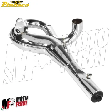 MF0544 Marmitta Pinasco Racing Cromata Vespa 200 PX PE Arcobaleno Cosa