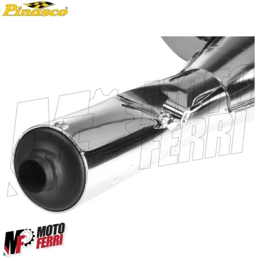 MF0544 Marmitta Pinasco Racing Cromata Vespa 200 PX PE Arcobaleno Cosa