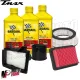 MF8074 Kit 3L Olio Bardahl XTC 10W40 + Filtro Aria Yamaha TMax 560 mod 2020 2021