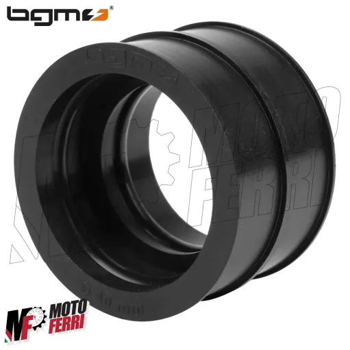 MF8076 Manicotto Gomma Collettore Carburatore Interno 35/40mm Lunghezza 33mm BGM