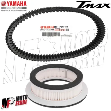 MF2359 Cinghia Variatore Originale Yamaha + Filtro Aria per TMax 530 2012 / 2016