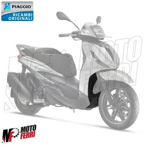 MF8078 Carena Vano Passaruota Anteriore Originale Piaggio Beverly 300 310 400 HPE