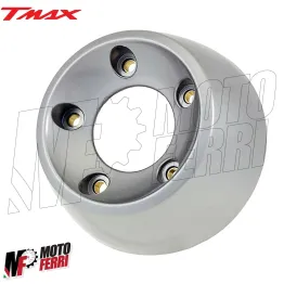 MF1424 Protezione Fondello Marmitta Grigio Yamaha 500 TMax dal 2007 al 2011 2