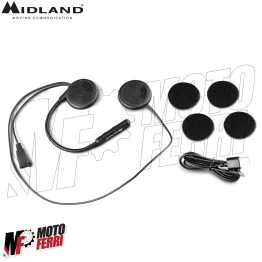 Interfono Midland Lokui K10 Bluetooth Casco Moto Scooter Jet Modulare 2