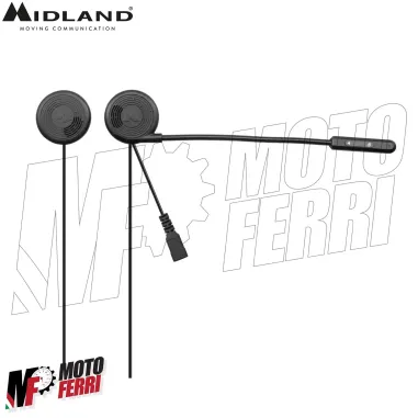 Interfono Midland Lokui K10 Bluetooth Casco Moto Scooter Jet Modulare
