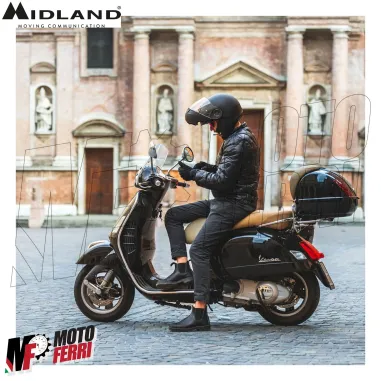 Interfono Midland Lokui K10 Bluetooth Casco Moto Scooter Jet Modulare