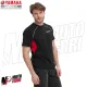 MF2797 Maglia T-Shirt Originale Yamaha Revs Uomo Racing Nero Rosso