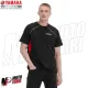 MF2797 Maglia T-Shirt Originale Yamaha Revs Uomo Racing Nero Rosso