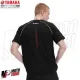 MF2797 Maglia T-Shirt Originale Yamaha Revs Uomo Racing Nero Rosso