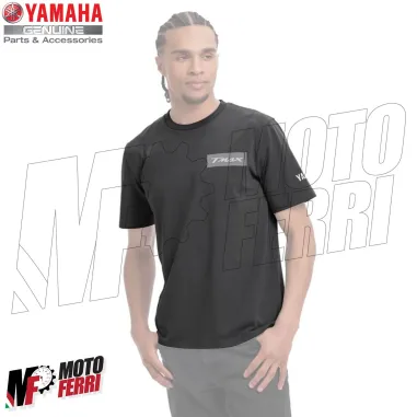 MF3396 Maglia T-Shirt Originale Yamaha TMax Uomo Grigio Racing