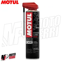 MF2406 Grasso Spray Catena Motul C2 Chain Lube Road Adesivo Moto Kart ATV 2
