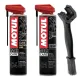 MF2409 Kit Spazzola Grasso Catena Motul C4 Factory Line + C1 Chain Clean 400ML