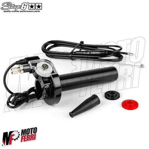 MF5060 Comando Gas Rapido Stage6 Universale Scooter Aerox F12 Zip NRG Runner BWS
