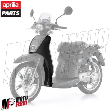MF6965 Scudo Anteriore Nero Originale Aprilia Scarabeo 50 2T 2006 2007 2008 2009