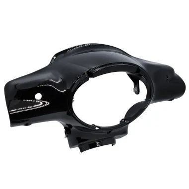 MF6987 Coprimanubrio Anteriore Nero Lucido Aprilia Scarabeo 50 2T da 2006 a 2009