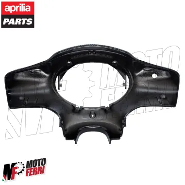 MF6987 Coprimanubrio Anteriore Nero Lucido Aprilia Scarabeo 50 2T da 2006 a 2009
