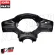 MF6987 Coprimanubrio Anteriore Nero Lucido Aprilia Scarabeo 50 2T da 2006 a 2009
