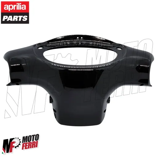 MF6986 Coprimanubrio Posteriore Nero Lucido Aprilia Scarabeo 50 2T 2006 / 2009